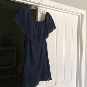 ASOS Broderie Off Shoulder Sundress